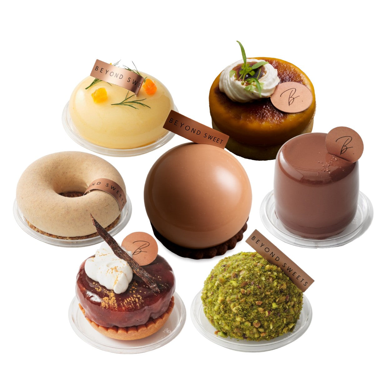 Assorted cake set of 4