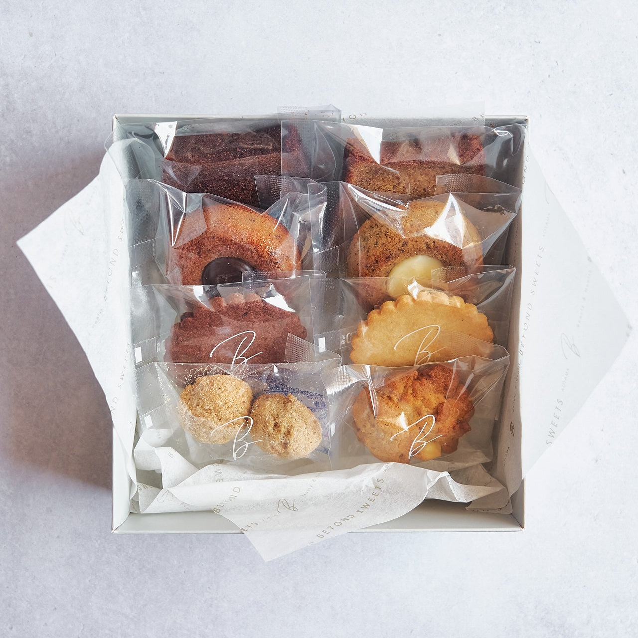 Low sugar | Baked goods gift | KASANE 1 tier [8 pieces]
