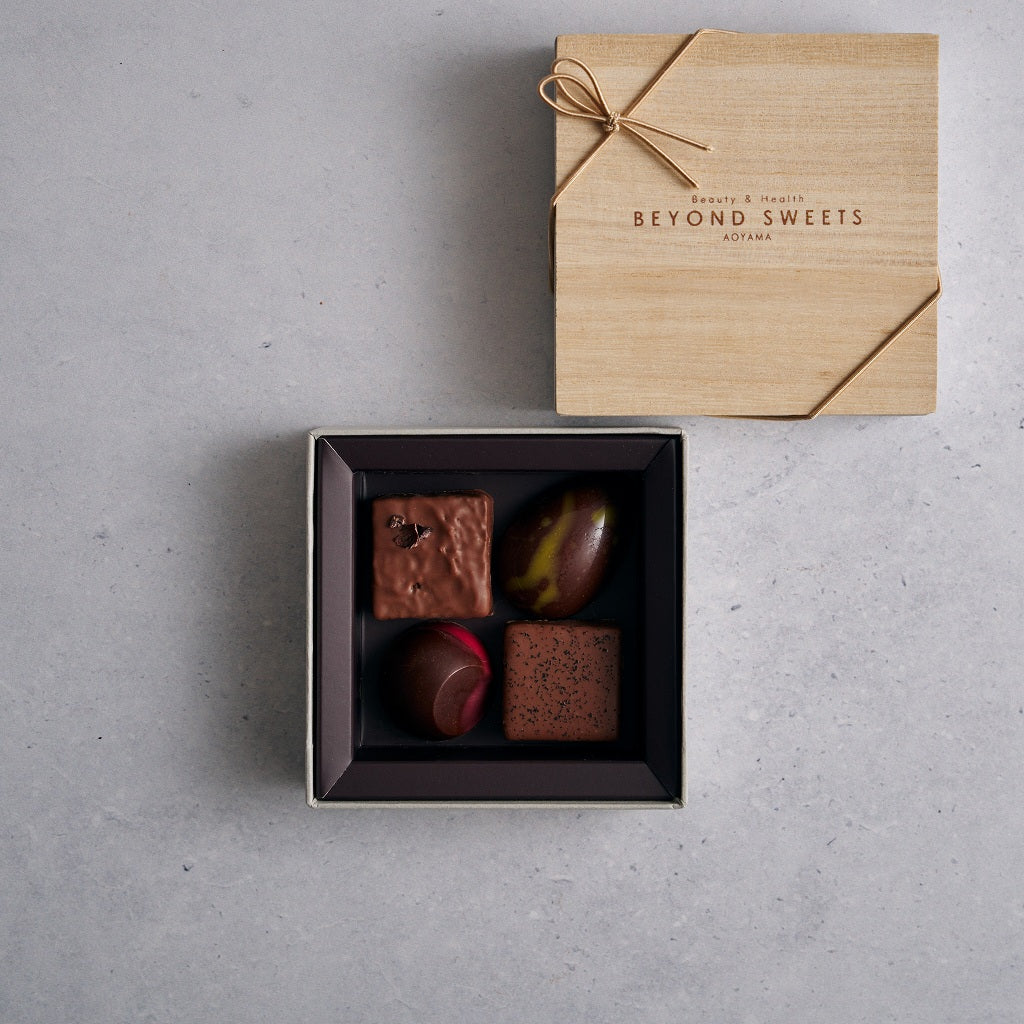 低糖質チョコレートアソート ミネラ 4個入